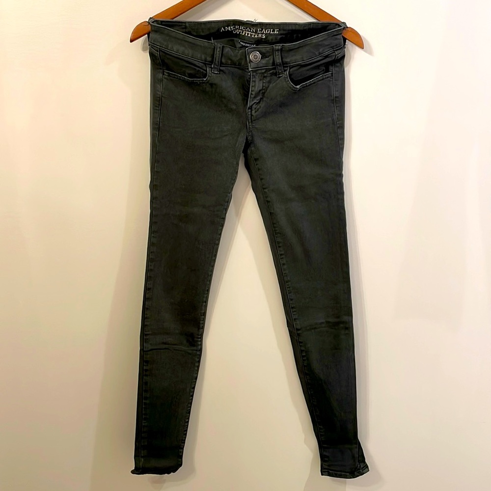 AE Olive Green Jegging